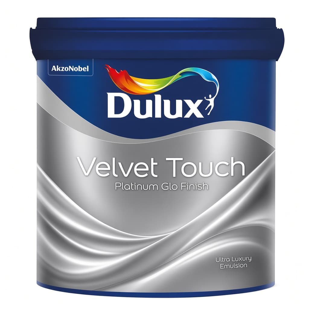 Dulux Velvet Touch Platinum Glo பெயிண்ட் வாளி